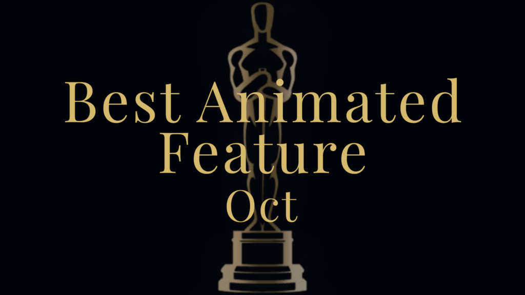 Best Animated Feature prediction graphic for Oct 2025.