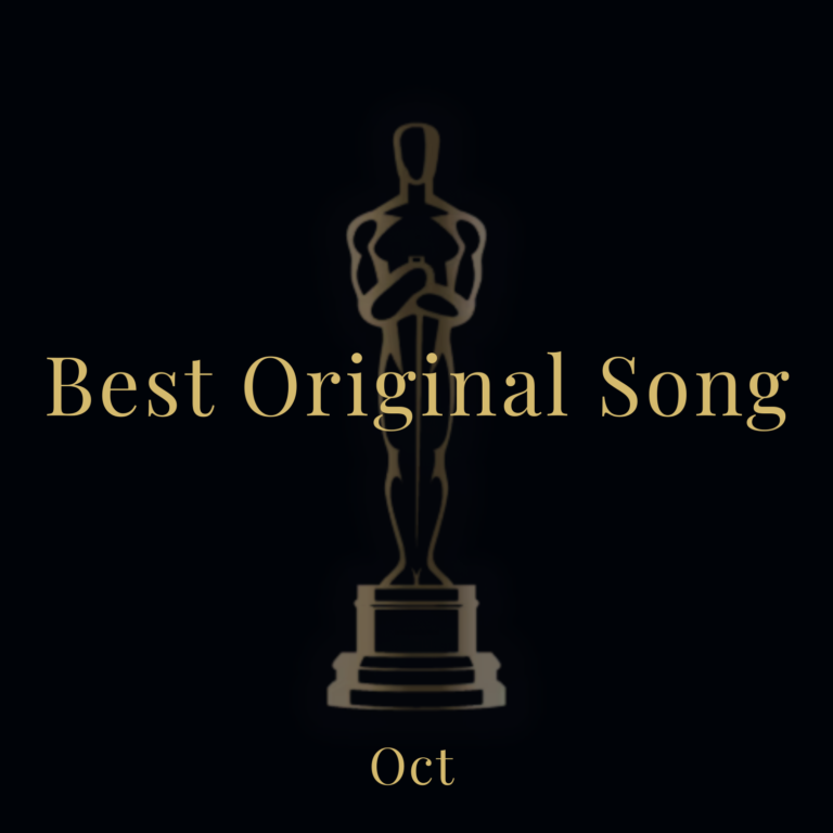 Best Original Song prediction graphic for Oct
