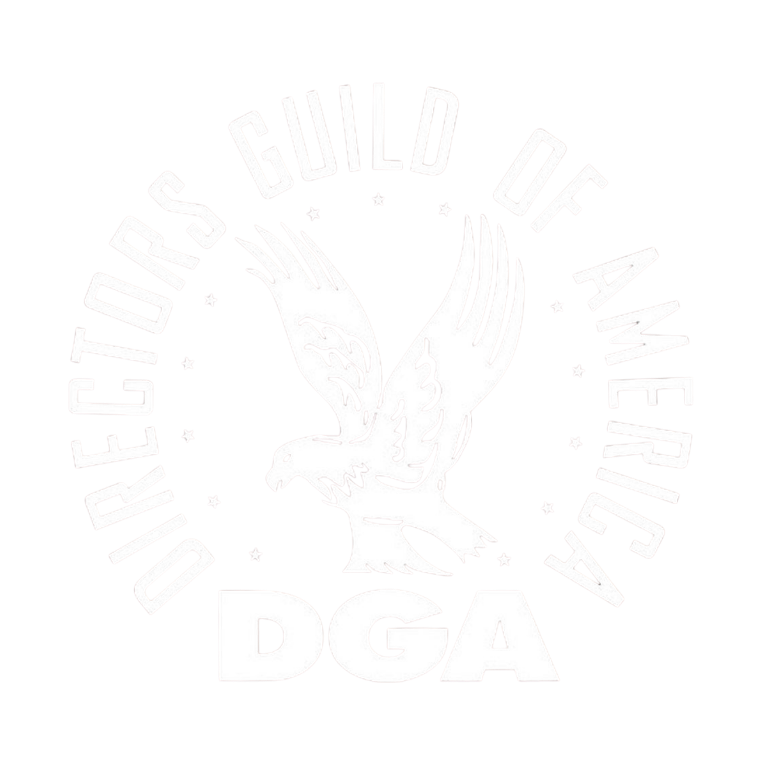 Directors Guild of America (DGA) logo with transparent background