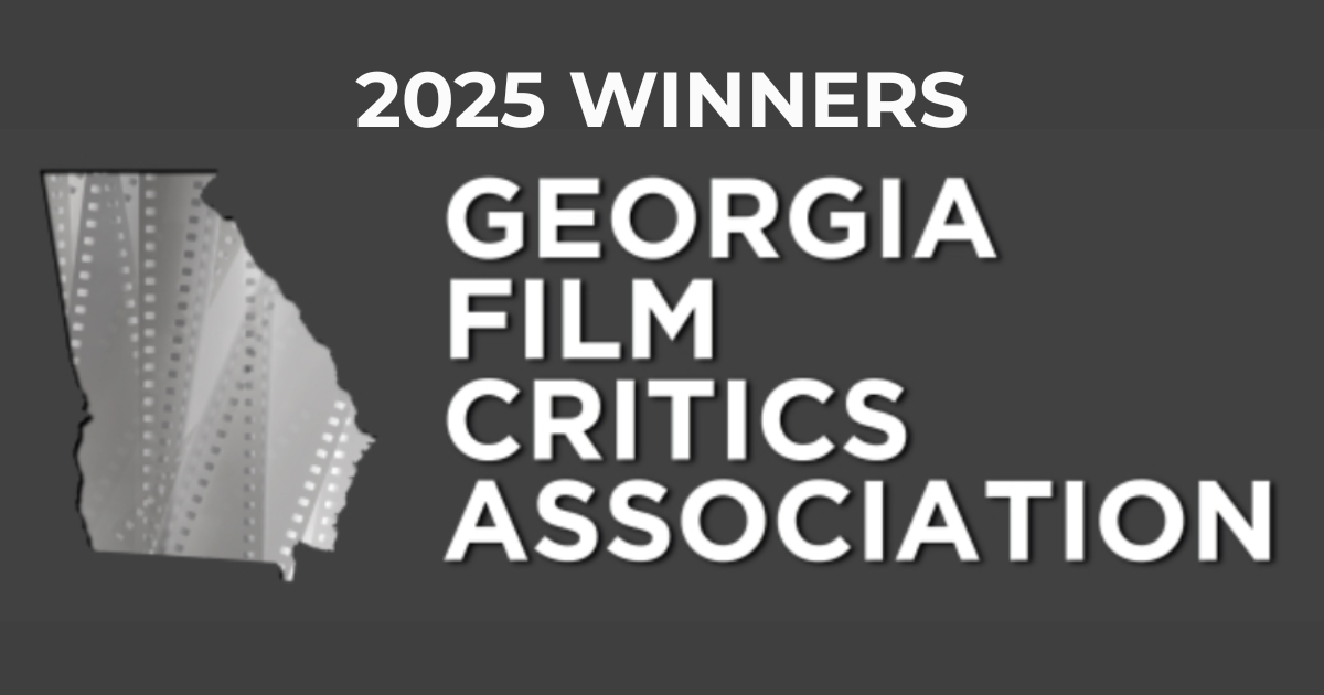 Georgia Film Critics Association (GAFCA) 2025 winners graphic