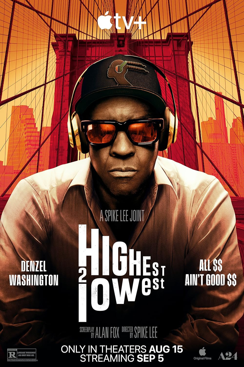 Official movie poster for the film Highest 2 Lowest, released in 2025