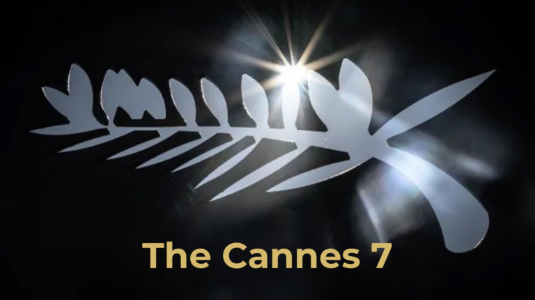 The Cannes 7 with the Cannes Film Festival logo