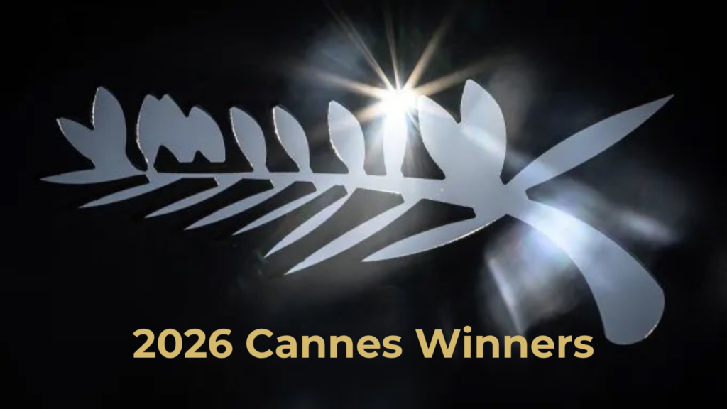 2006 Cannes Winners with the Cannes Film Festival logo